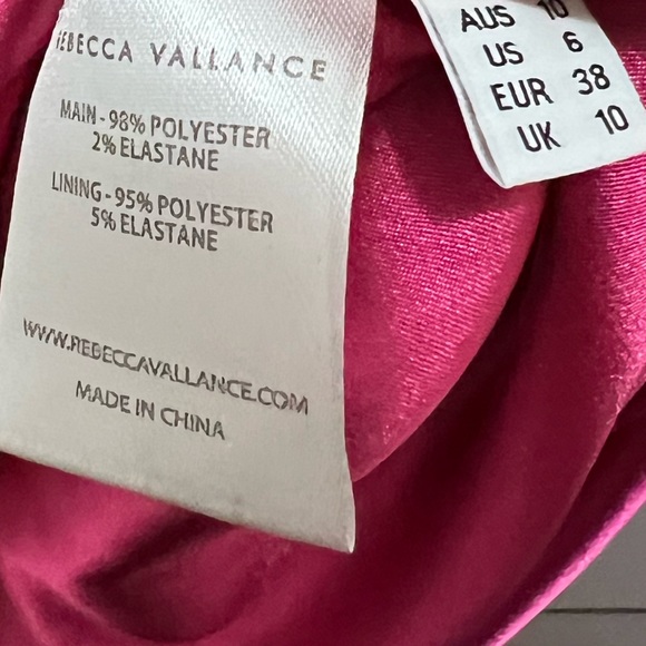 Rebecca Vallance Natalia cloqué midi dress - size 10 - Picture 4 of 4